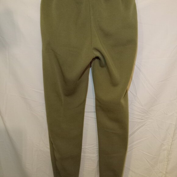 HYPE Womans Sweatpants Sz. M  Green With Loved On Left Pantleg - Picture 5 of 6